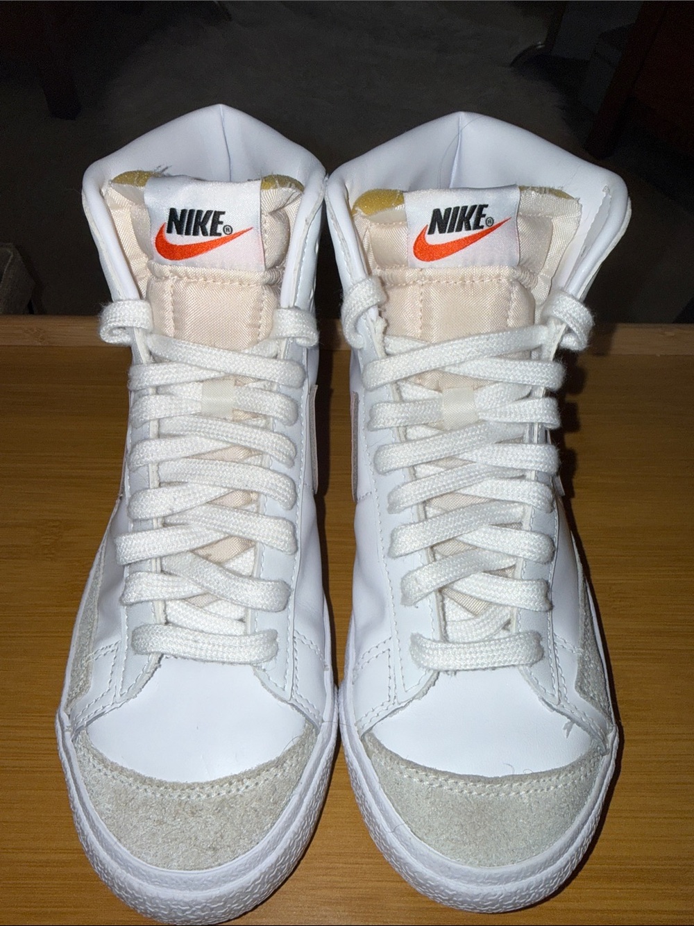 Nike Blazer Mid ‘77 Vintage White High-Top Sneakers